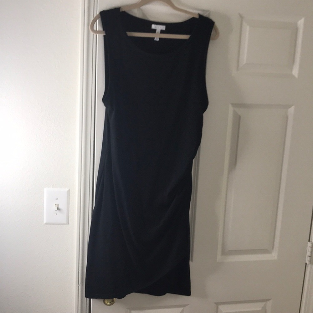 Casual black dress